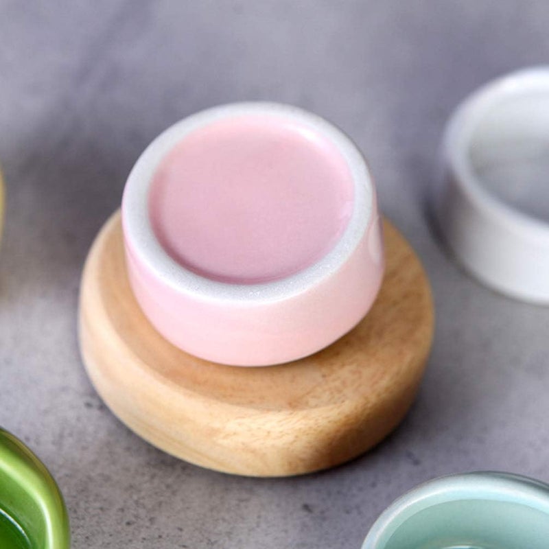 ويوبلز 3 أوعية طعام للحيوانات الأليفة، وعاء طعام للهامستر، وعاء سيراميك مضاد للعض، وعاء شرب مضاد للانقلاب، مناسب للجربوع والقنفذ القزم وخنزير غينيا، لون عشوائي - Image 3