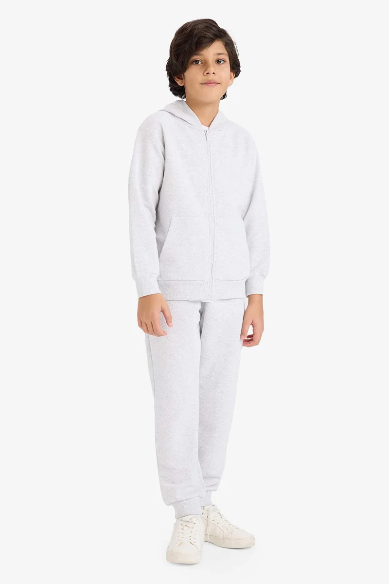 ديفاكتو Boy Basic Pique Elastic Waist Sweatpants