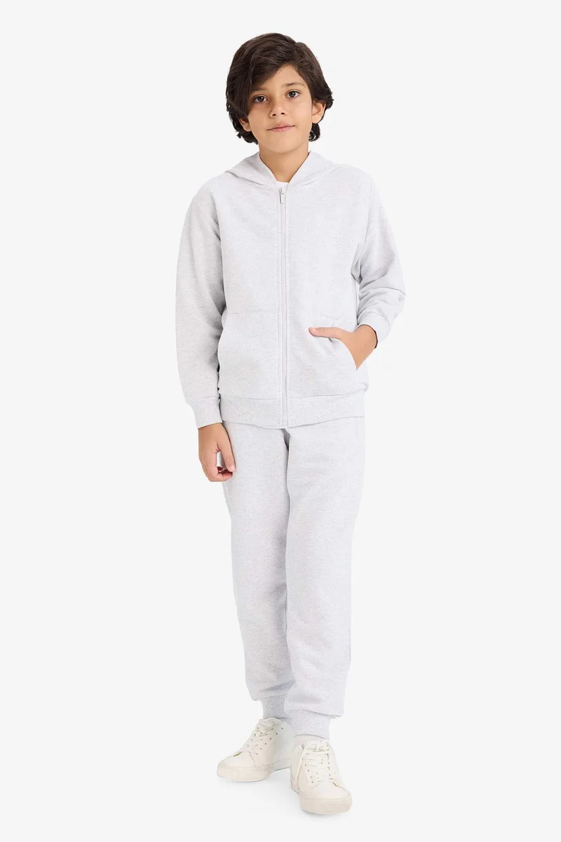 ديفاكتو Boy Basic Pique Elastic Waist Sweatpants