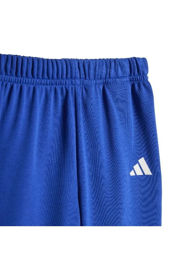 adidas بدلة رياضية للأطفال من القطن الأبيض