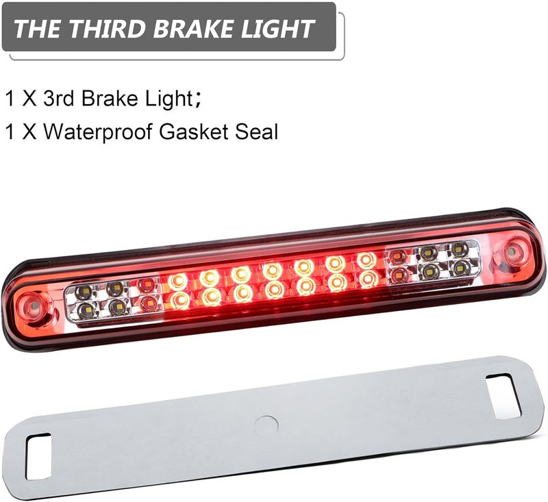 Bomusou LED 3rd Third Brake Light for 1988-2000 Chevy GMC C/K Series - Image 4