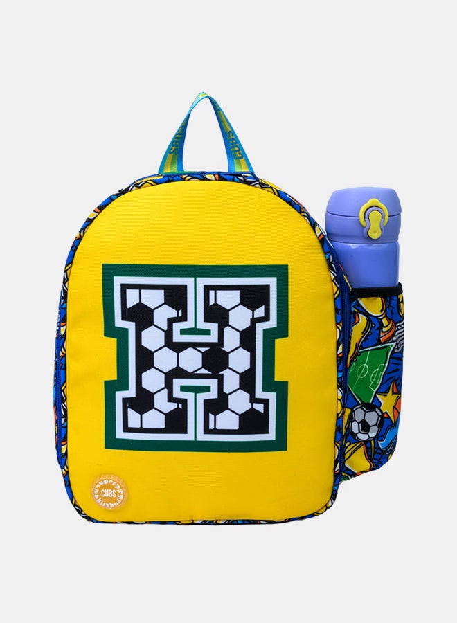 CUBS Nursery Football Fan letter H Lunch backpack - Image 2