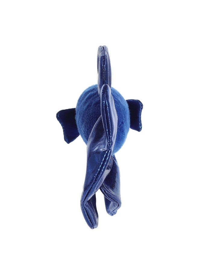 Aurora® Adorable Mini Flopsie™ Finley Betta Fish™ Stuffed Animal - Mini Companions Ready for Playful Adventures - for Kids All Ages, Toddlers, Adults, and Families - Blue 8 Inches - Image 4