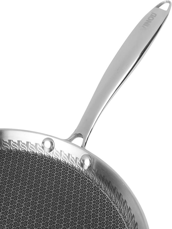 VINOD مقلاة دوسا فينود برو بلاتينيوم ثلاثية الفولاذ المقاوم للصدأ 31 سم - Image 3