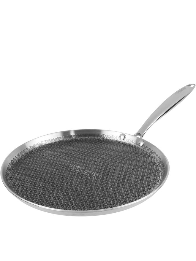 VINOD مقلاة دوسا فينود برو بلاتينيوم ثلاثية الفولاذ المقاوم للصدأ 31 سم - Image 1