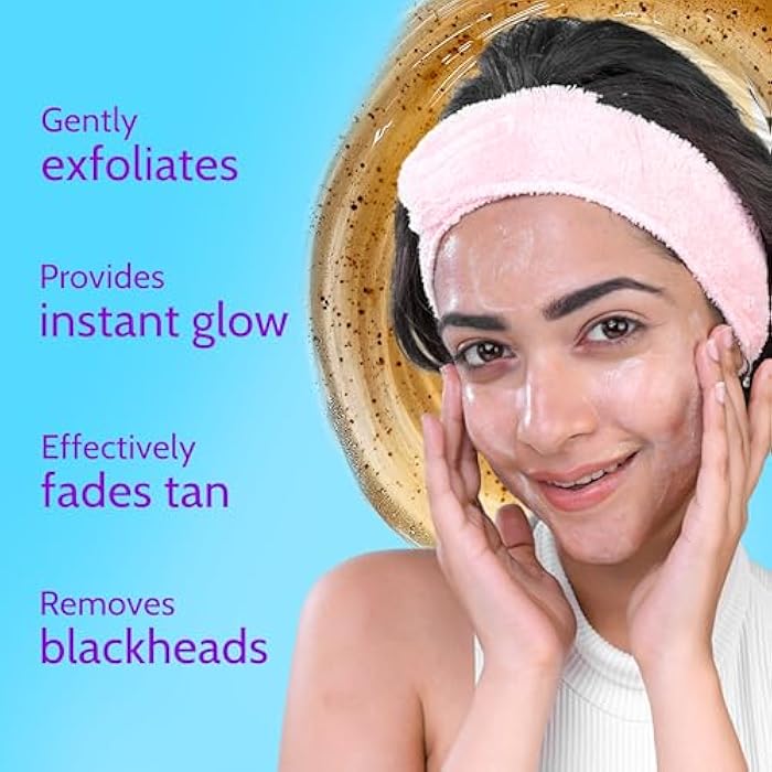 Chemist At Play Gentle Exfoliating Face Scrub with Mandelic Acid & Walnuts | Removes Dead Skin & Blackheads | Detans |Gives Instant Glow| Face Scrub for Women & Men | 100ml - Image 3