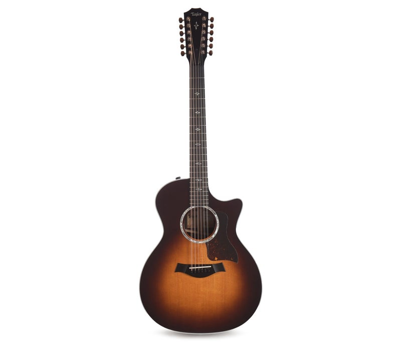 Taylor 454ce Grand Auditorium Acoustic Electric Guitar 12 String - Tobacco Sunburst - Image 1