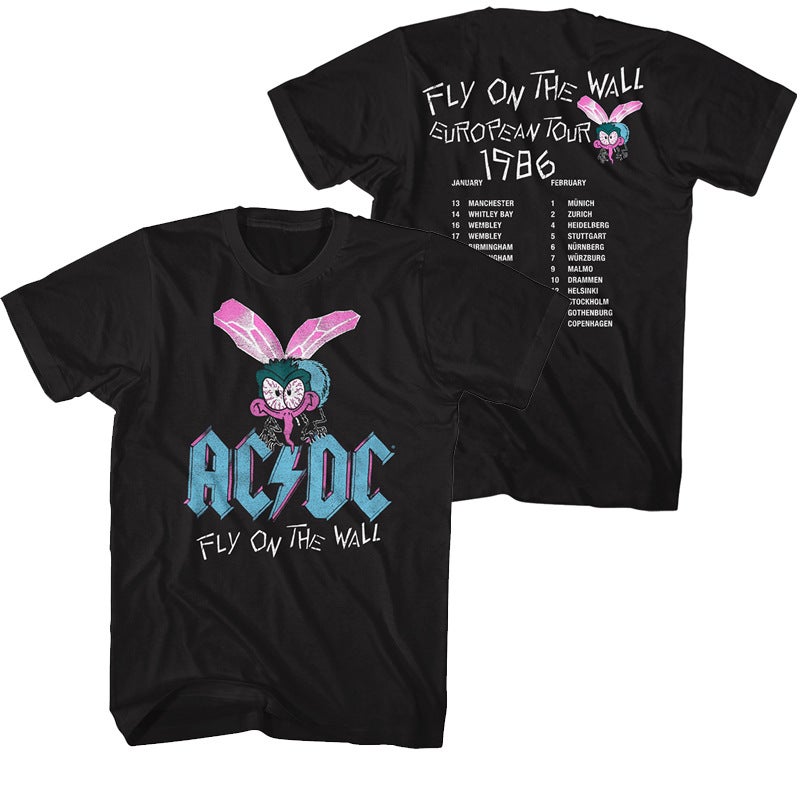 ACDC band mens T-shirt Metal Rock punk Mens T Shirt Metal Rock heavyweight T-shirt LL  - Image 2