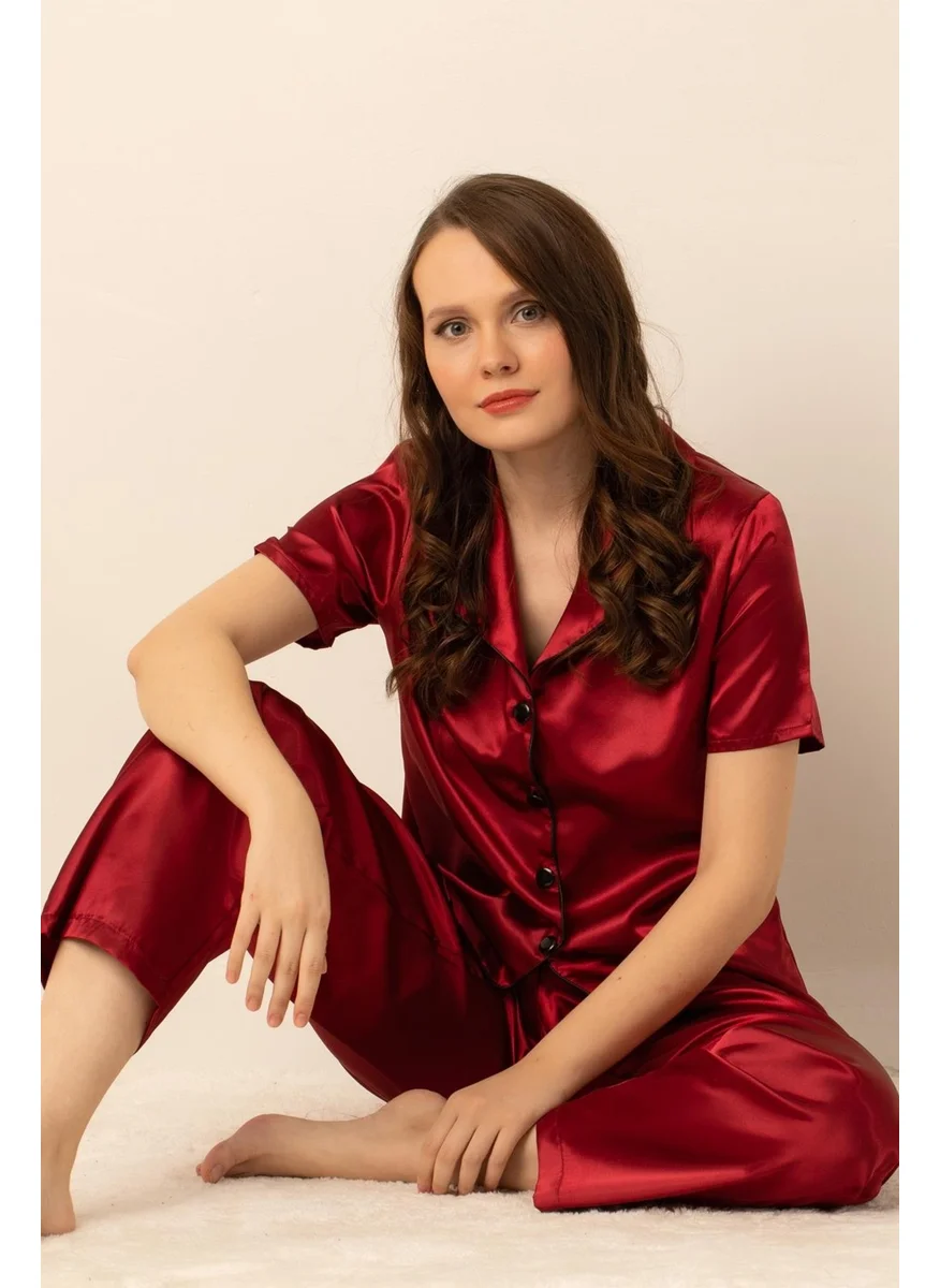 DoReMi Miorre Women's Satin Pajama Set