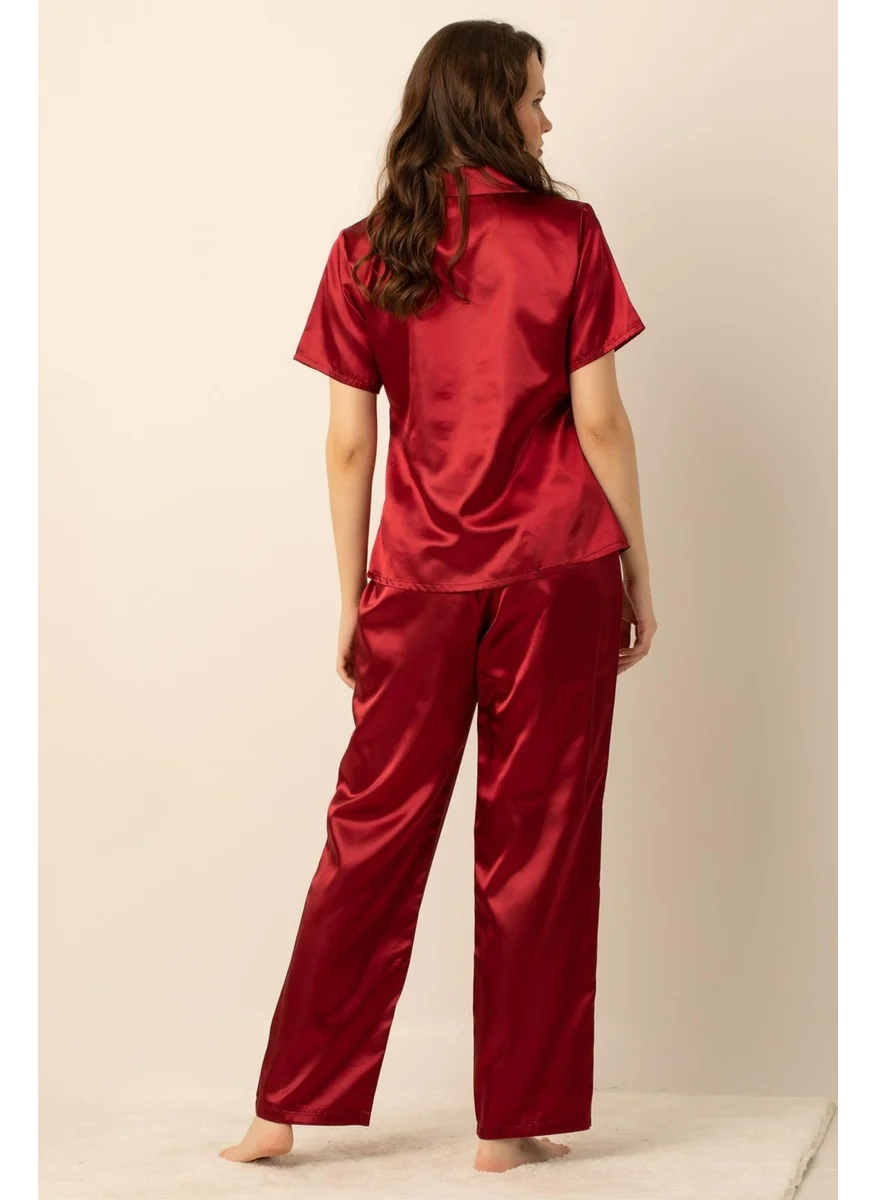 DoReMi Miorre Women's Satin Pajama Set