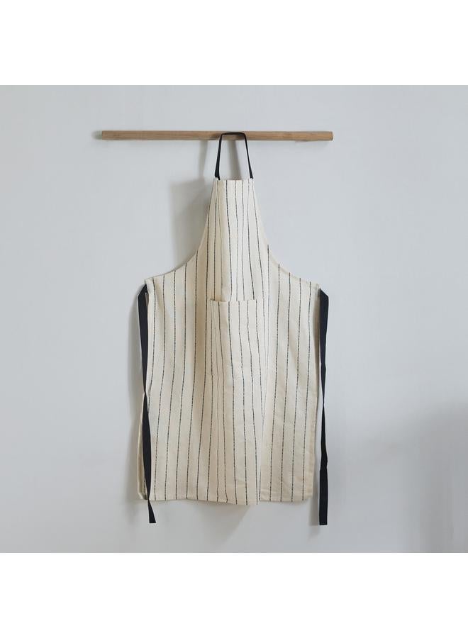 Noir Stripe Apron - 60x90 cm