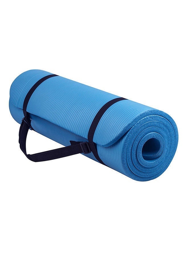 Anti-Tear Exercise Mat with Carrying Strap – Easy to Store & Transport - Image 1