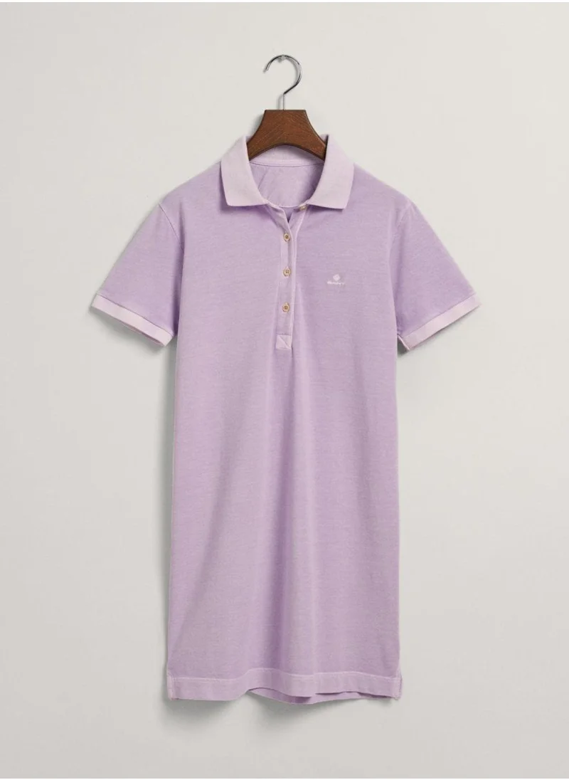 غانت Gant Sunfaded Piqué Polo Dress