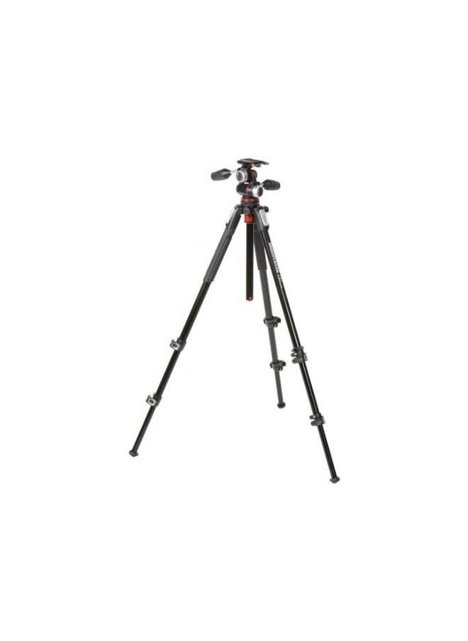 Manfrotto Manfrotto MK190XPRO3-3W Aluminum Tripod with 3-Way Pan/Tilt Head  - Image 1