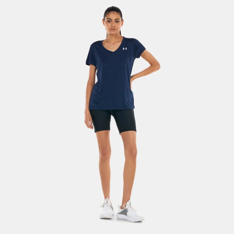 UNDER ARMOUR Women's Tech™ Twist V-Neck Training T-Shirt