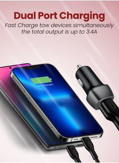 Moxedo Moxedo  3.4A Dual USB-A Ports Car Charger  - Image 5