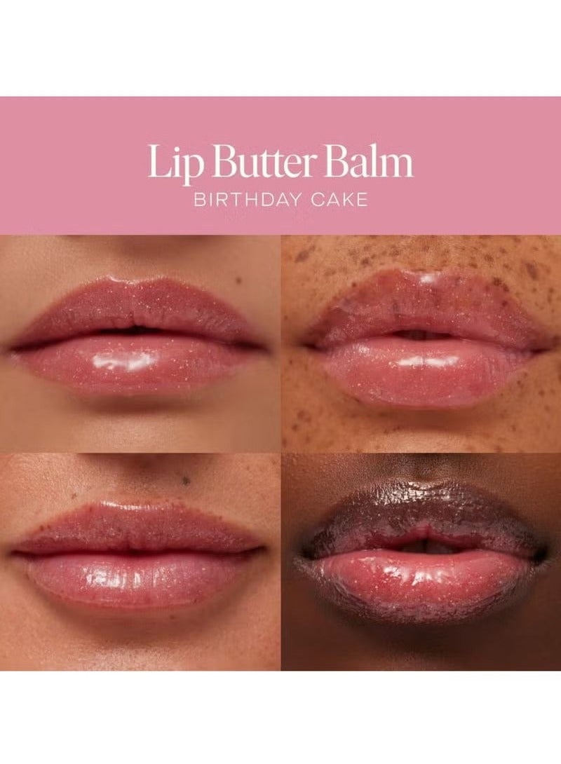 SUMMER FRIDAYS Tinted Lip Butter Balm - Conditioning Vegan Lip Balm for Instant Moisture, Shine & Hydration - Softening & Soothing Skincare - Birthday Cake (.5 Oz) - Image 5