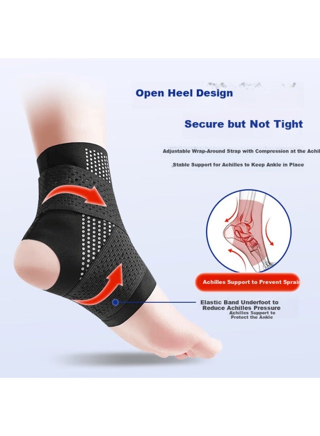 Dishu Ankle Support Brace For Sports, Medical Ankle Injury Ligament Protection, Anti-sprain Ankle Joint Stabilizer - Image 4