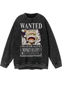 KUYING New One Piece Casual Loose Round Neck Hoodie  - Image 1