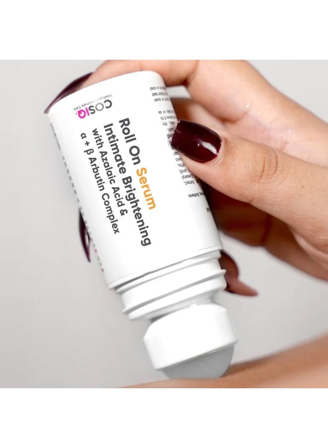 "كوز آي كيو" سيروم كوس-آي كيو لتفتيح المناطق الحساسة | مع حمض الأزيليك ومركب ألفا وبيتا أربوتين | للهالات السوداء تحت الإبطين، والفخذين من الداخل، والركبتين، ومنطقة البكيني | المناطق الحساسة للنساء والرجال | 40 مل - Image 3