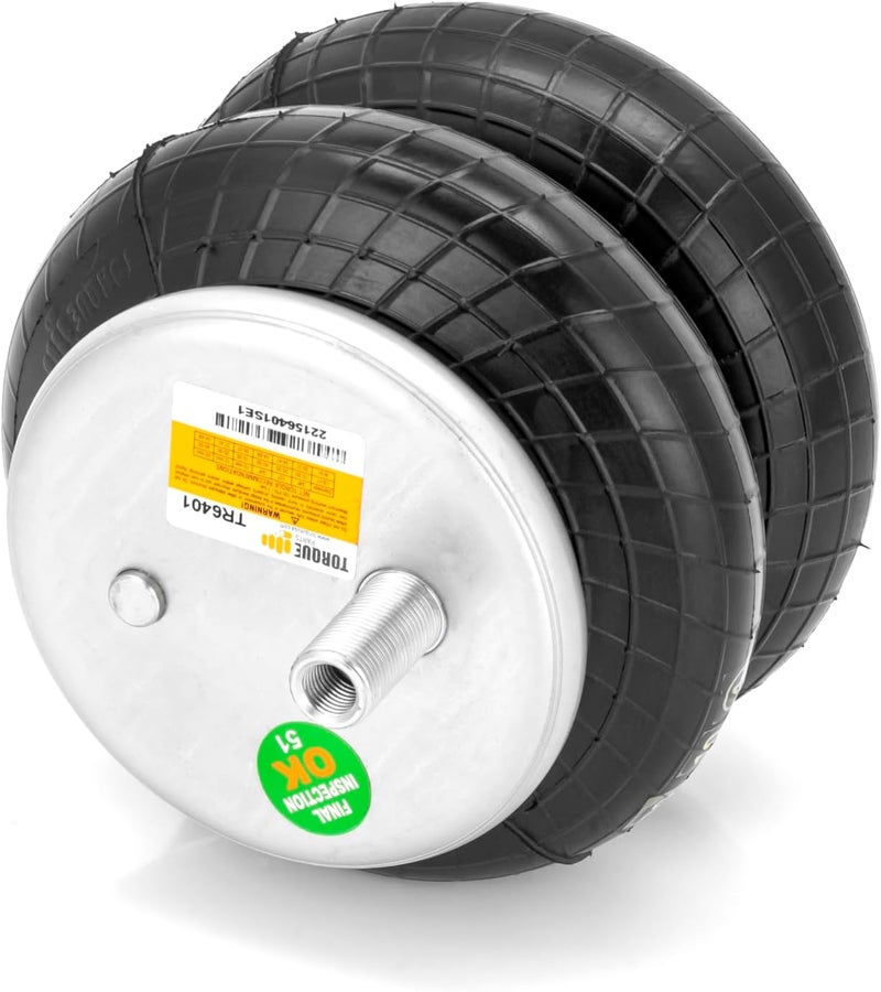 Torque TR6401 Air Spring Suspension Replacement Bag for Ride Rite 6401 Kits - Image 1