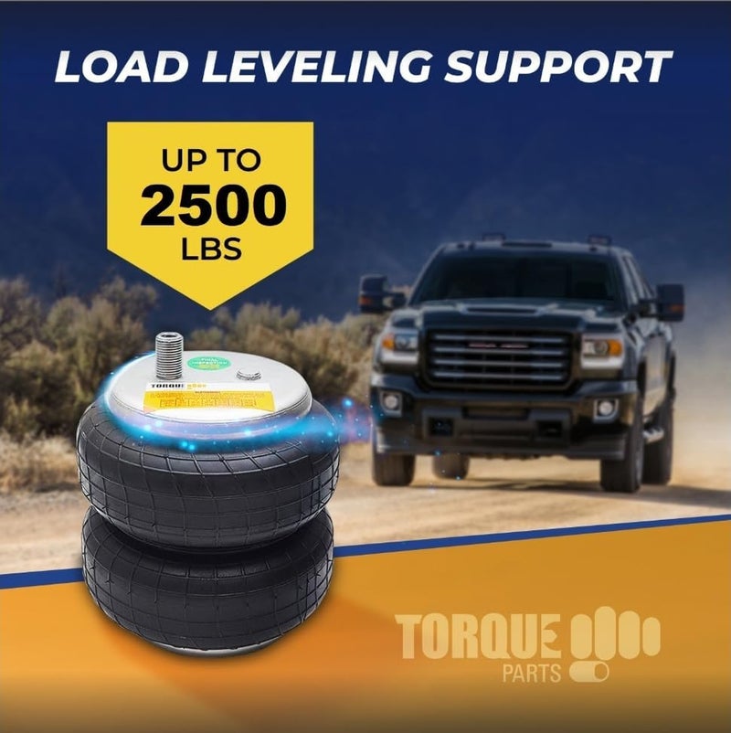 Torque TR6401 Air Spring Suspension Replacement Bag for Ride Rite 6401 Kits - Image 5