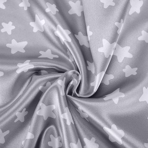 Winmany 2 Pack Toddler Pillow Cases Baby Silk Satin Pillowcases 49 x 36cm Cot Bed Envelope Pillow Cover Kids Soft Travel Pillow Pair Cases for Boys Girls Machine Washable (Pink Heart) - Image 4