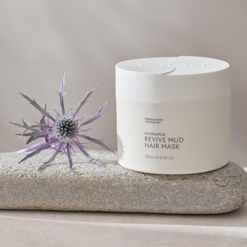 SEACRET Mud Hair Mask with Argan Oil & Minerals From The Dead Sea, A Reviving Hair Mask For Damaged Hair, Suitable For All Hair Types, 8.5 FL.OZ - Image 5