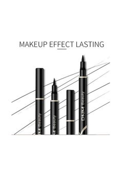 DNM Cat Eye Makeup Waterproof Neon Colorful Liquid Eyeliner Pen Make Up Comestics Longlasting Black Eye Liner Pencil Makeup Tools (blue)  - Image 3