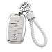 YO&YOYE YOYOYE for Kia Key Fob Cover with Keychain Soft TPU Key Case Fit for Kia Forte Koup NIRO Optima Rio Sorento Soul Sportage Smart 2 3 4 Buttons Key - Image 2