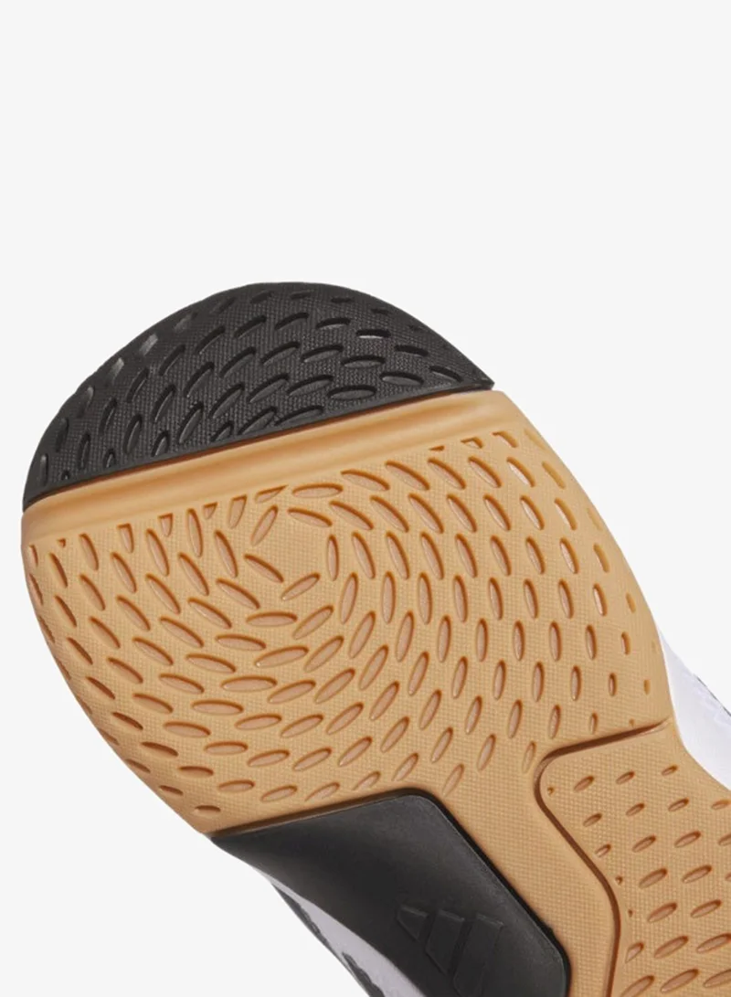 Adidas  Ligra 8 M White Indoor Shoes for Men | Best Price UAE