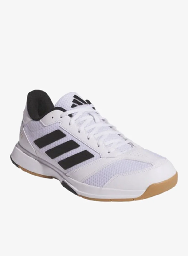 Adidas  Ligra 8 M White Indoor Shoes for Men | Best Price UAE