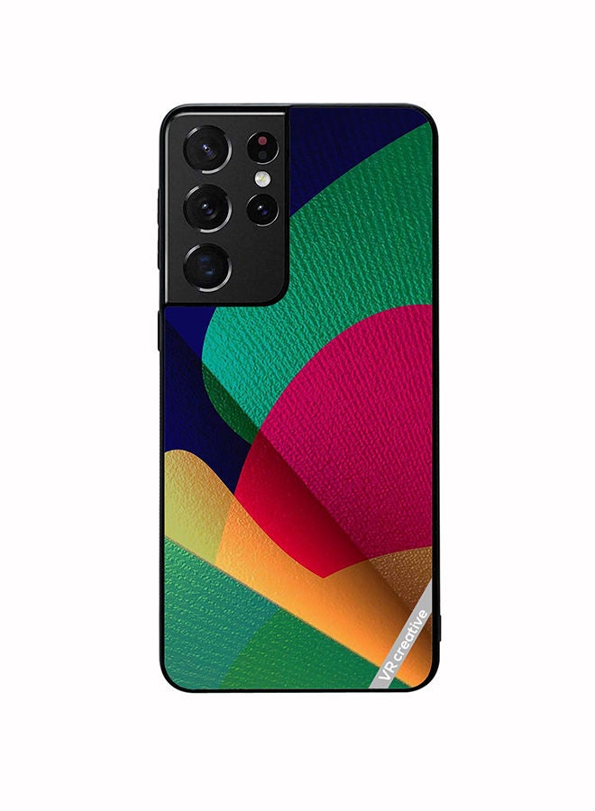 VR CREATIVE Protective Case Cover For Samsung Galaxy S21 Ultra 5G Multicolor Design - Image 1