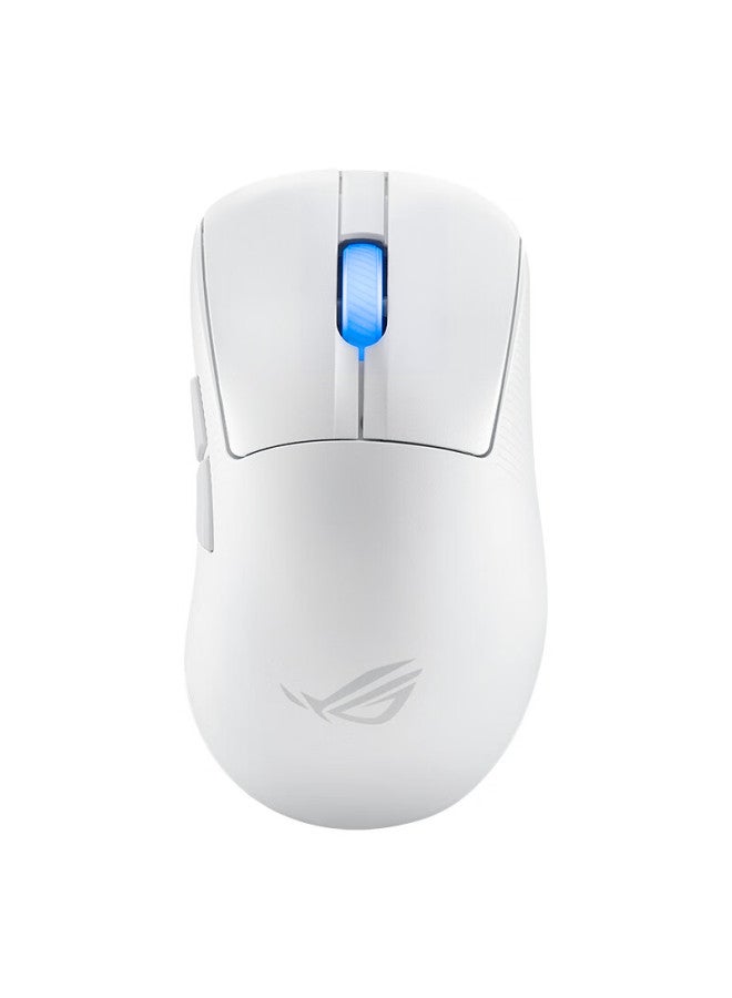 Rog Yue Ren 2 Ace, Tri-mode Wireless Gaming Mouse, Aimpoint Pro Sensor, Wireless 4k Polling Rate, 54g Ultra-lightweight, Mouse, Moonlight White - Image 2