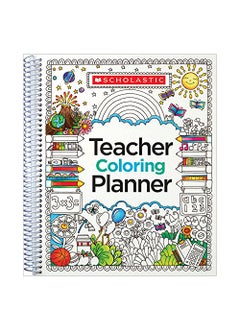 Teacher Coloring Planner By Scholastic Teaching Resources Paperback