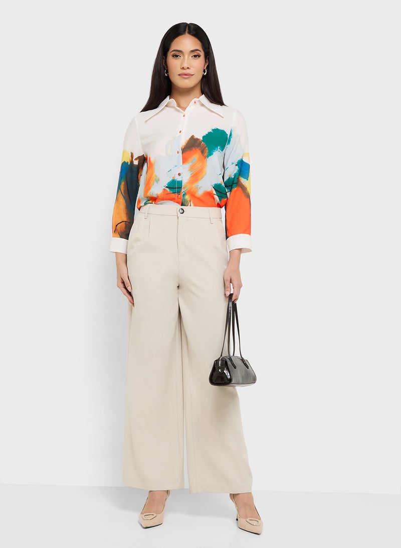 ELLA Printed Blouse - Image 4