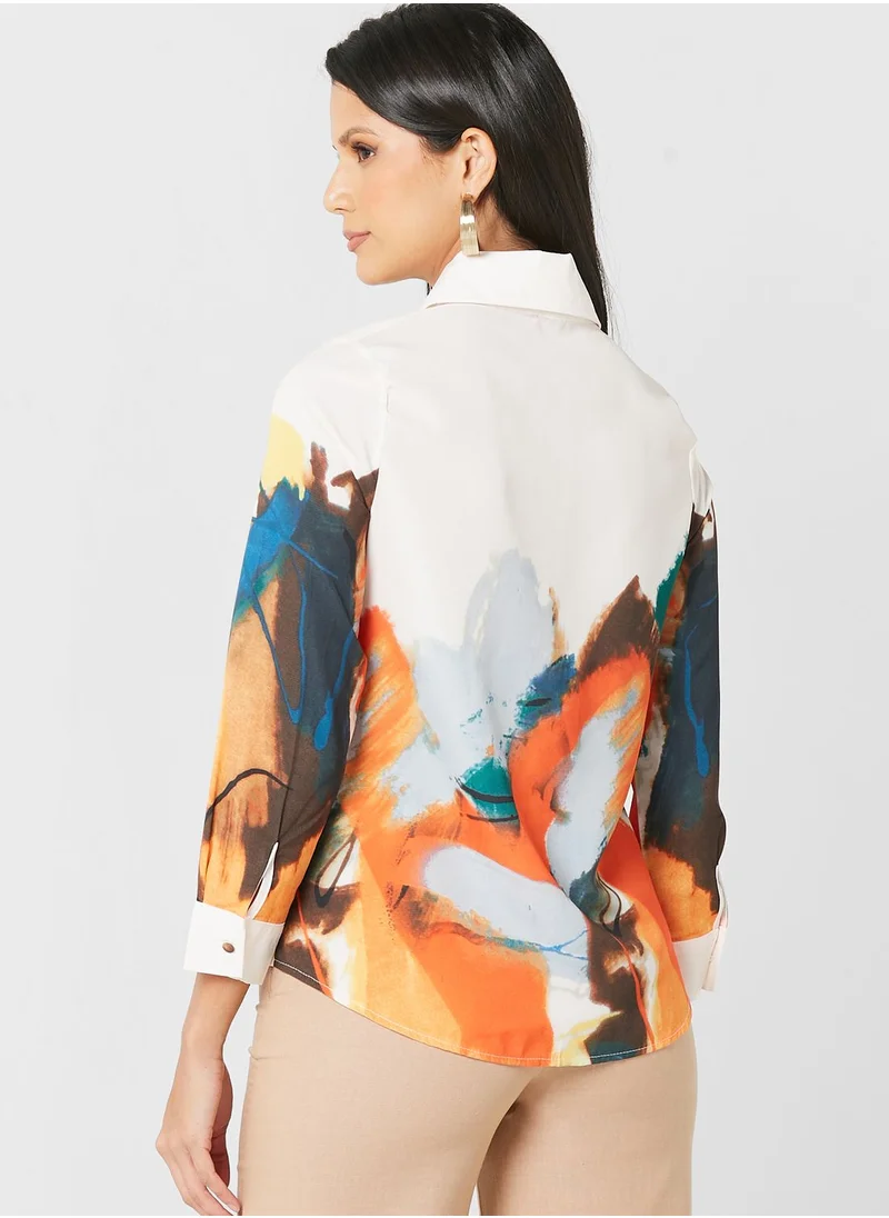 ELLA Printed Blouse