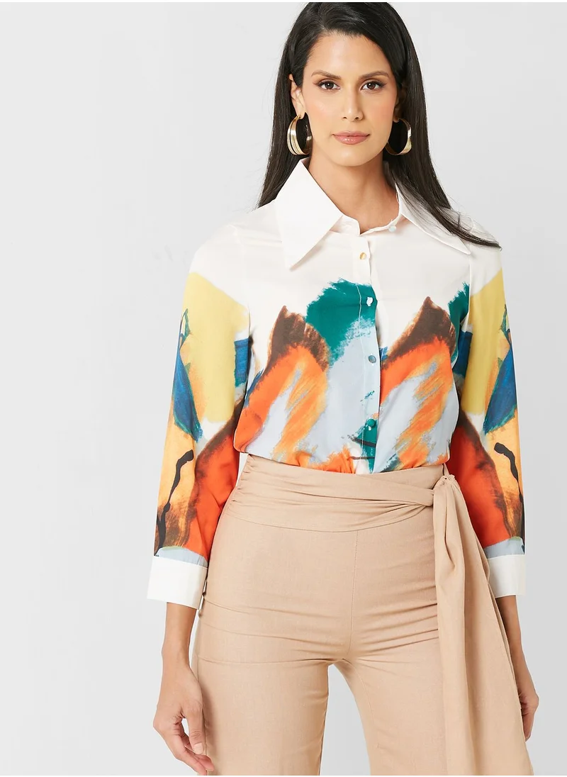 ELLA Printed Blouse