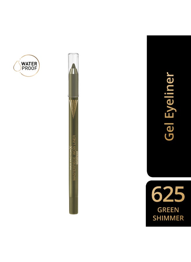 Max Factor - Masterpiece Wow Liner - 625 - Green Shimmer, 1.2g - Image 1