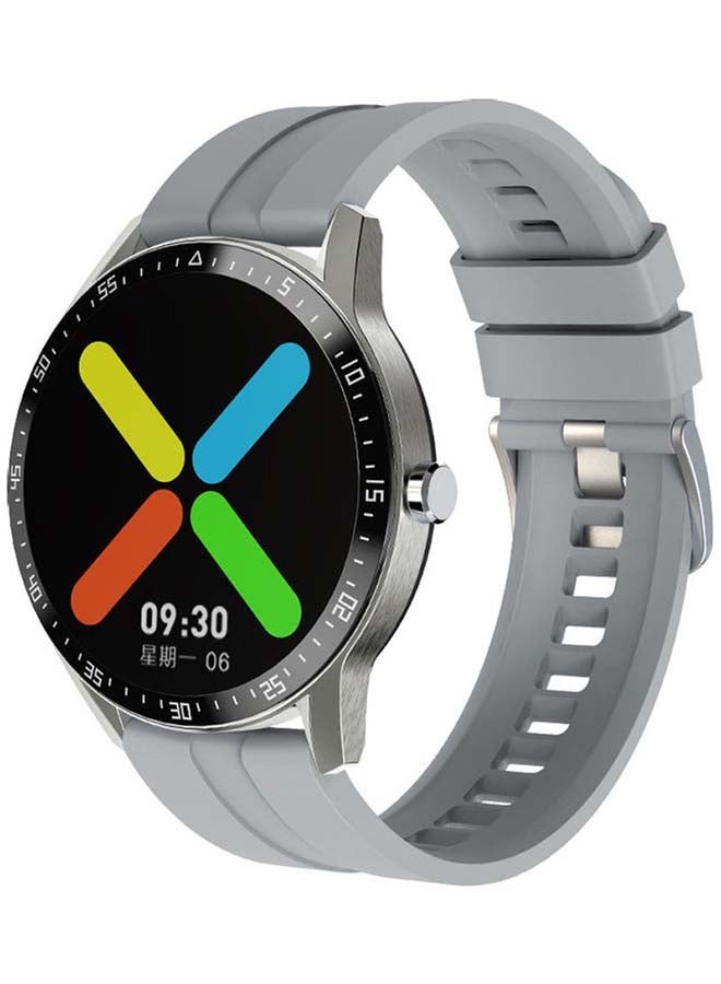 Wownect Fitness Tracker Waterproof Smartwatch For Women With Heart Rate Sleep Monitor Silver - Image 1
