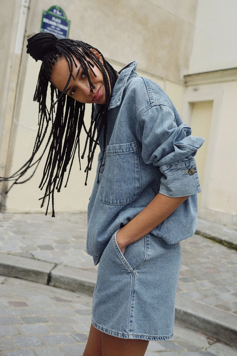 H&M A-line mini skirt