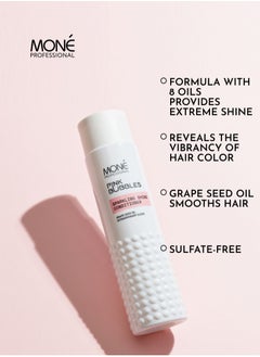MONE Professional Sparkling Shine Conditioner - Luxurious Hydrating Conditioner For Dry And Damaged Hair, Infused With Sweet Almond Oil And Shea Butter For Ultimate Shine And Nourishment, 300 ml.  - Image 3