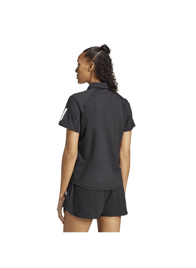 Adidas Adidas Club Polo Black Polo Shirt (Short Sleeve) Polo Shirts For Women - Image 3