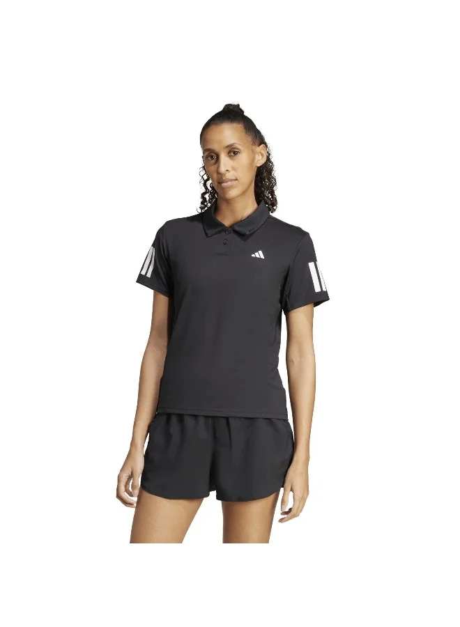 Adidas Adidas Club Polo Black Polo Shirt (Short Sleeve) Polo Shirts For Women
