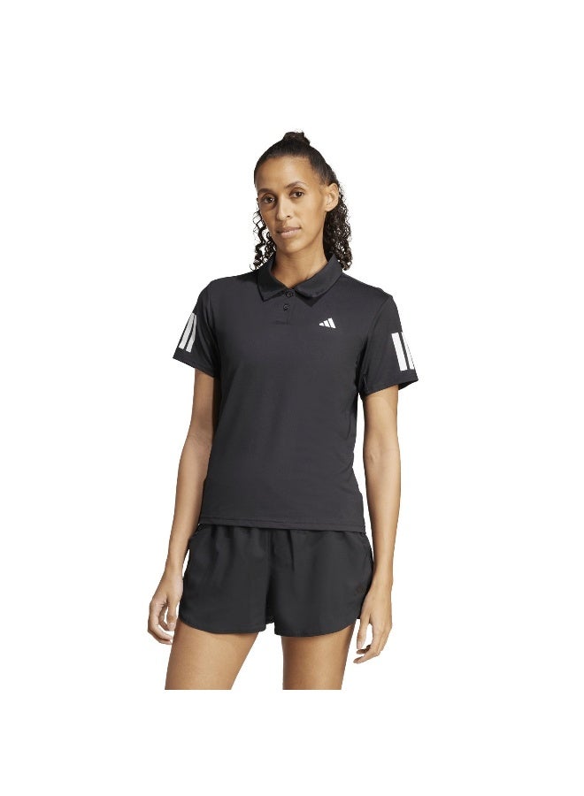 Adidas Adidas Club Polo Black Polo Shirt (Short Sleeve) Polo Shirts For Women - Image 2