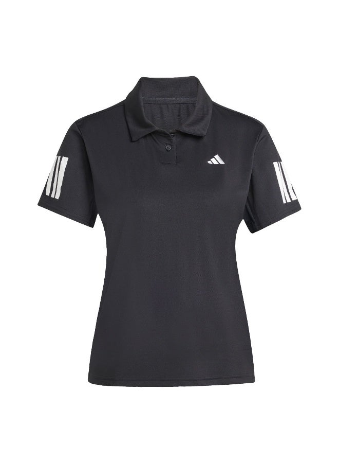 Adidas Adidas Club Polo Black Polo Shirt (Short Sleeve) Polo Shirts For Women - Image 1
