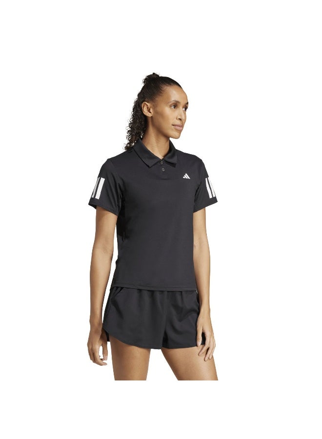 Adidas Adidas Club Polo Black Polo Shirt (Short Sleeve) Polo Shirts For Women - Image 4