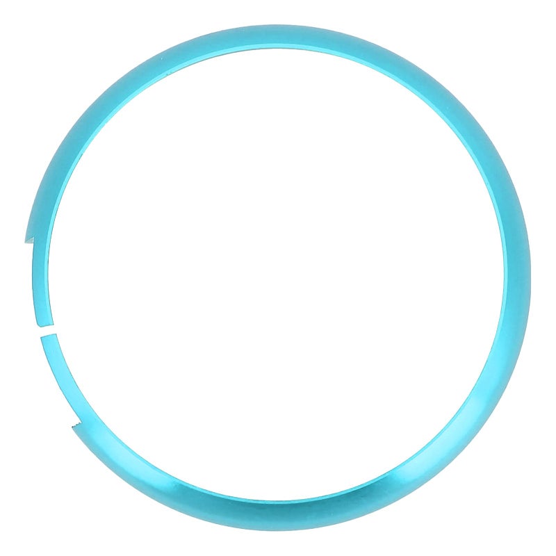 Sky Blue Aluminum Alloy Decorative Remote Key Fob Ring Replacement for MINI - Image 3