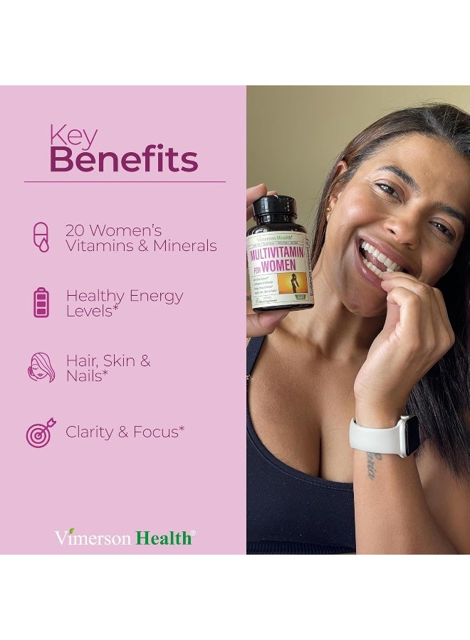 Vimerson Health Women's Daily Multivitamin Multimineral Supplement - 60 Capsules - Image 2