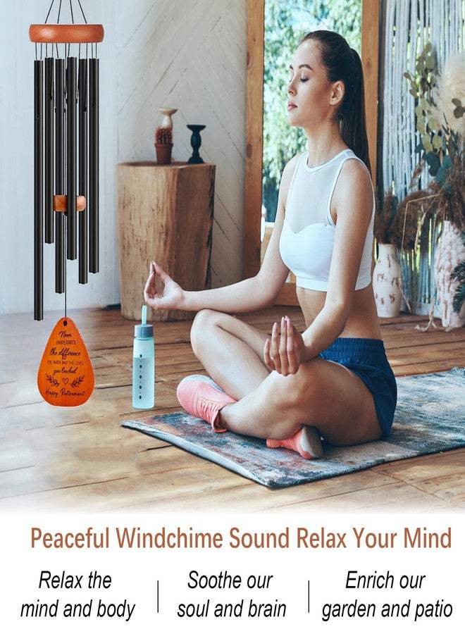 VENBEEL Retirement Gift for Woman, 32" Wind Chimes Retirement Gifts, Happy Retirement Gifts for Teacher Nurses Coworker Colleague Boss Friends - Image 4
